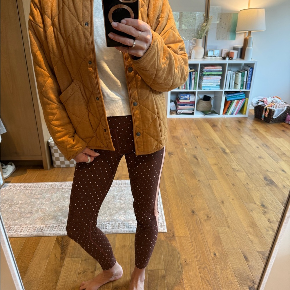 The Maya Quilted Jacket Is An Absolute Essential: Women's Quilted Tan Jacket View 3